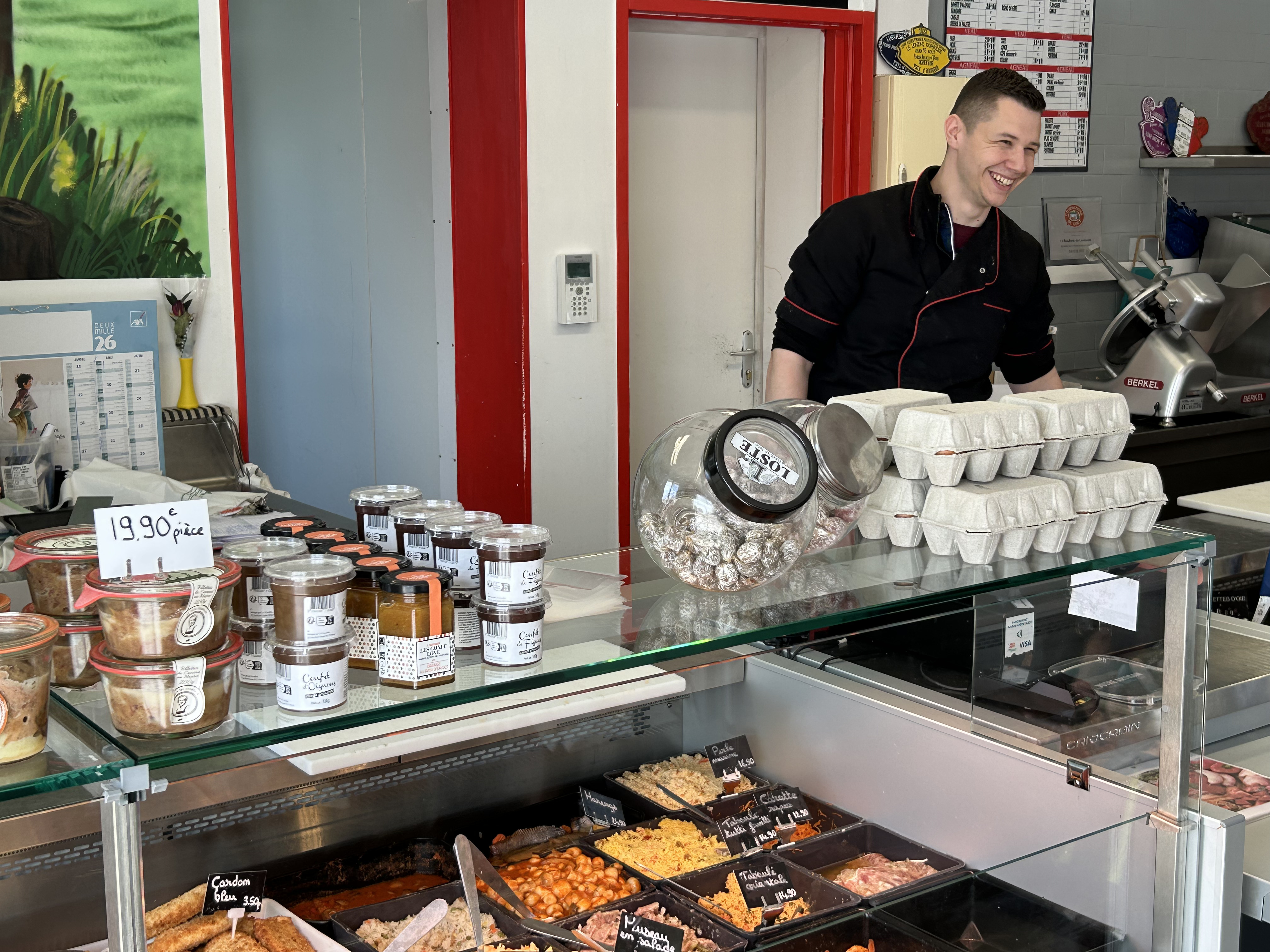Vitrine boucherie